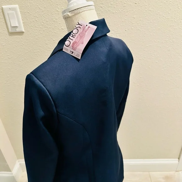 DYROSY Navy Suit with Gold Buttons - Picture 6 of 16